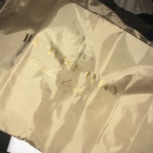 Burberry garment bag